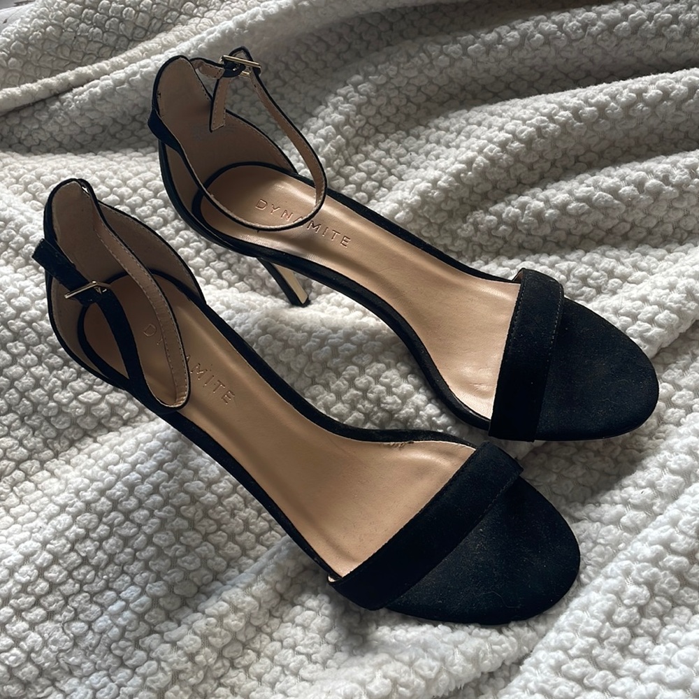 💛2/$10💛 dynamite black heels
